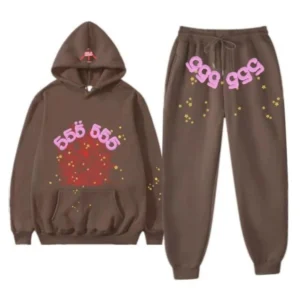 Sp5der Araignee Tracksuit – Brown