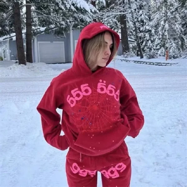 Red Spider Hoodie 555 555