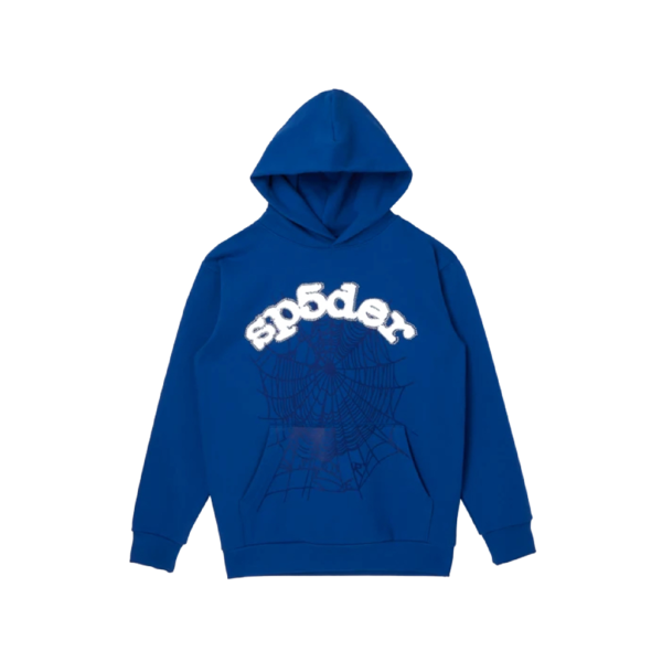 Sp5der Blue Spider Hoodie