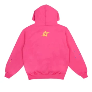 Dark Pink Sp5der Hoodie