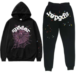 Black Sp5der Worldwide Tracksuit