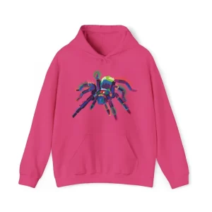 Dark Pink Spider Hoodie