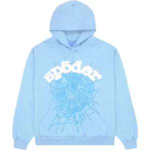 Sp5der Web Tracksuit Sky Blue