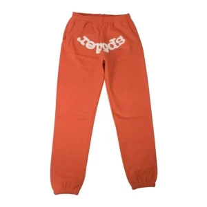 Sp5der Worldwide X Young Thug Sweatpants Orange